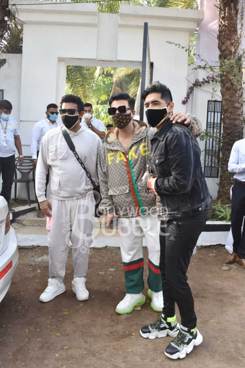 Karan Johar, Shashank Khaitan, Manish Malhotra
