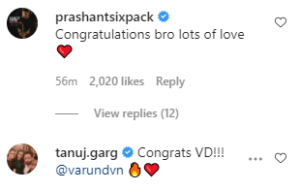 Varun Dhawan and Natasha Dalal wedding