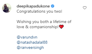 Varun Dhawan and Natasha Dalal wedding