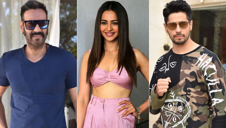 Thank God Ajay Devgn Sidharth Malhotra And Rakul Preet Singh Come Together For This Slice Of Life Comedy Bollywood Bubble