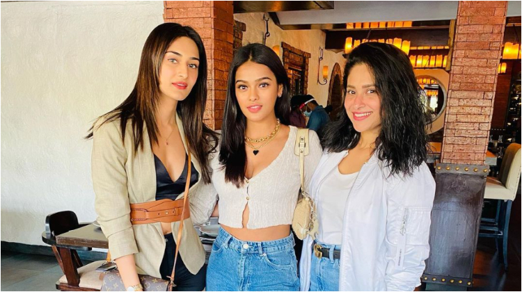 Erica Fernandes meets her girl gang