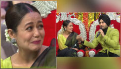 'Indian Idol 12': Neha Kakkar bursts into tears after Rohanpreet Singh's romantic speech-watch video