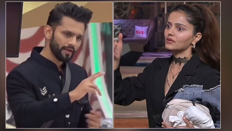 rahul rubina, rahul rubina fight bigg boss