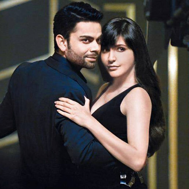 Virat Kohli and Anushka Sharma
