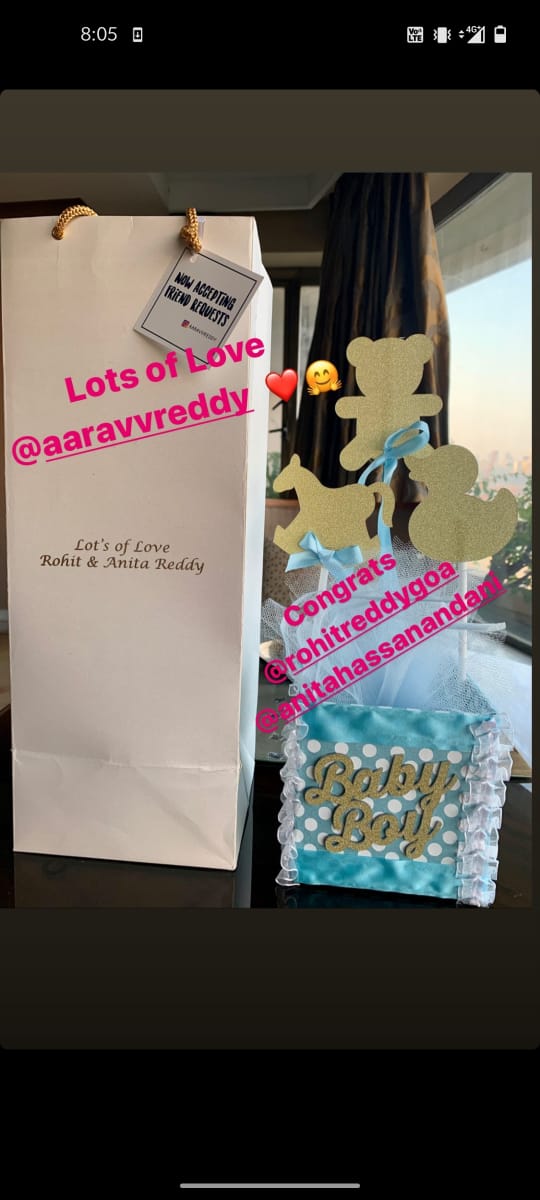 Anita Hassanandani, Rohit Reddy, Aarav Reddy