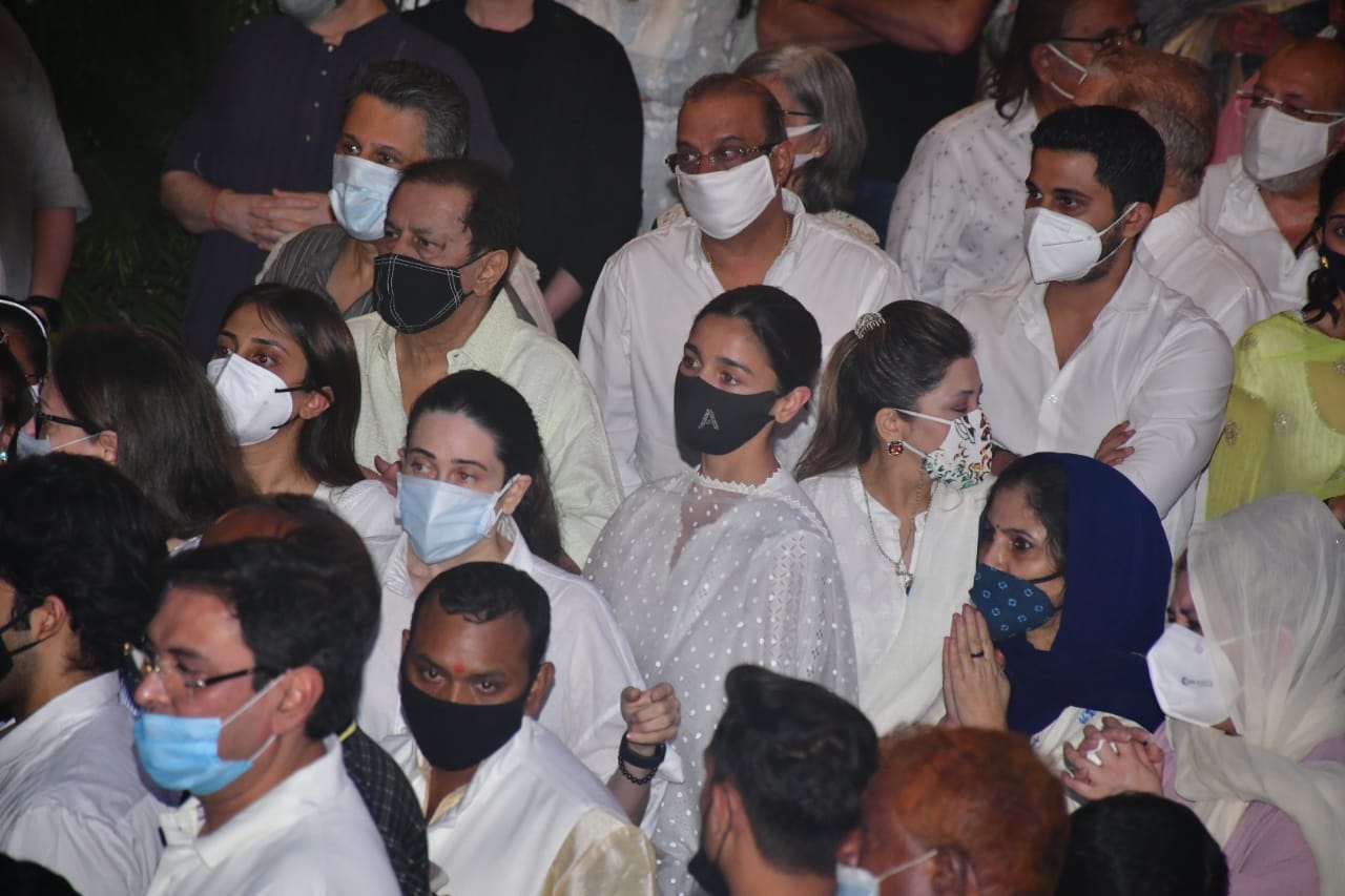 Rajiv Kapoor last rites