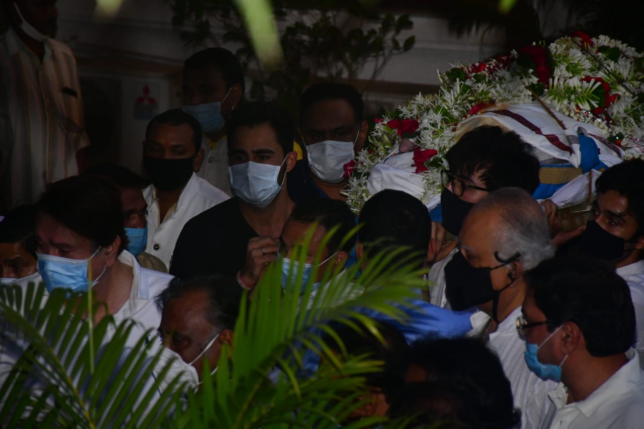 Rajiv Kapoor last rites
