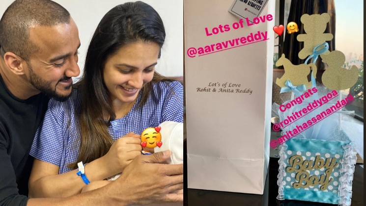 Anita Hassanandani, Rohit Reddy, Aarav Reddy