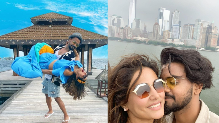 hina khan rocky jaiswal, hina khan instagram,