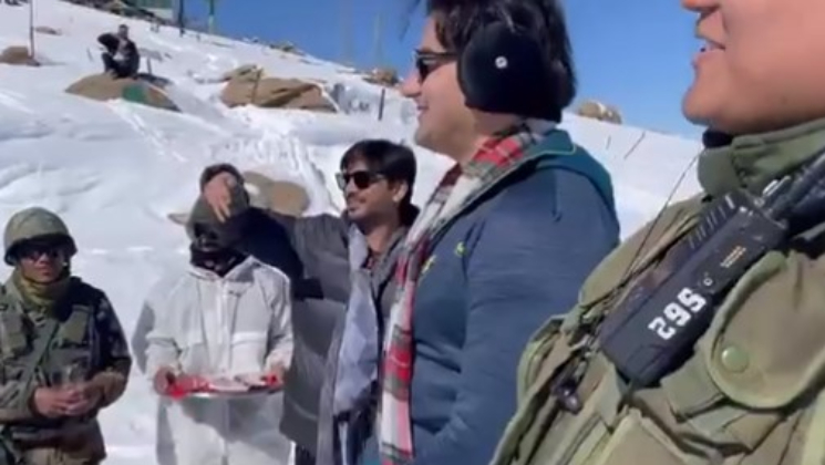 Arbaaz Khan indian army gulmarg winter festival
