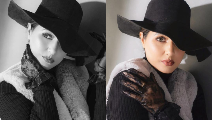 Hina Khan photos, Hina Khan winter style, Hina Khan fashion, Hina Khan pictures