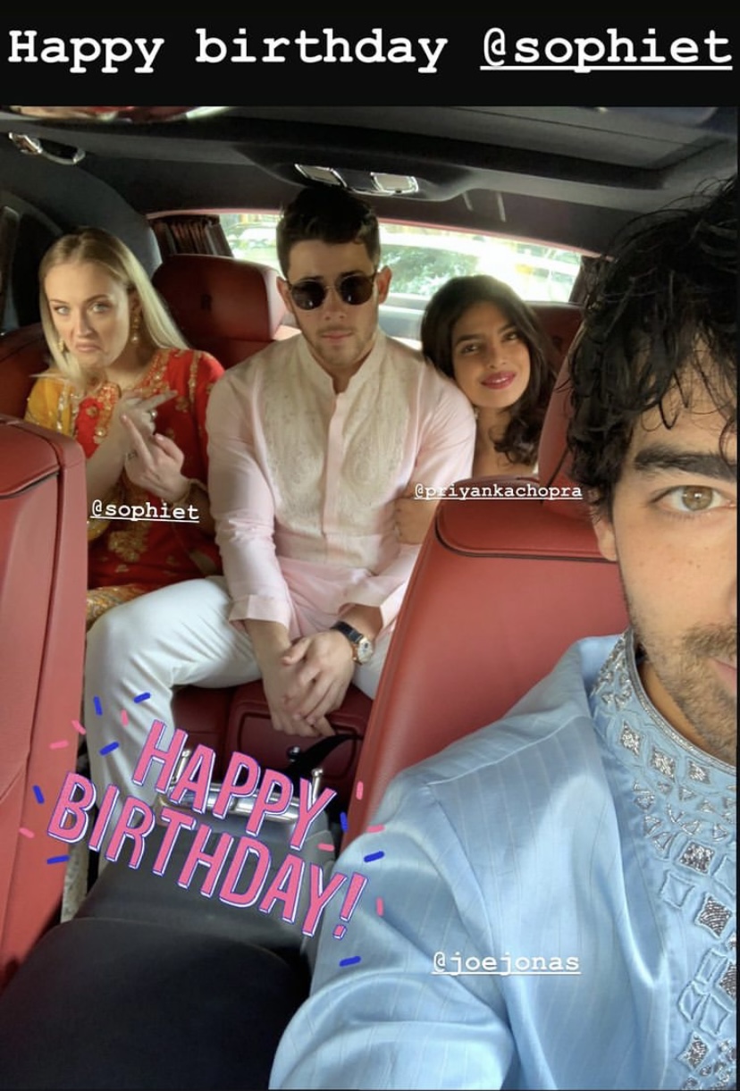 Nick Jonas' birthday wish for Sophie Turner