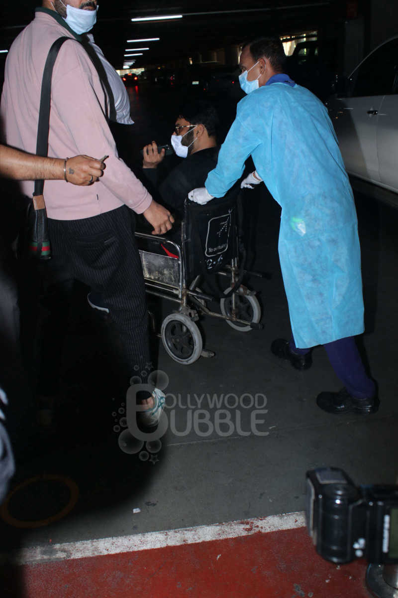 Kapil Sharma injured airport