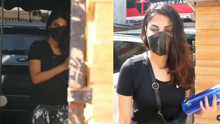 Rhea Chakraborty, Rhea Chakraborty spotted