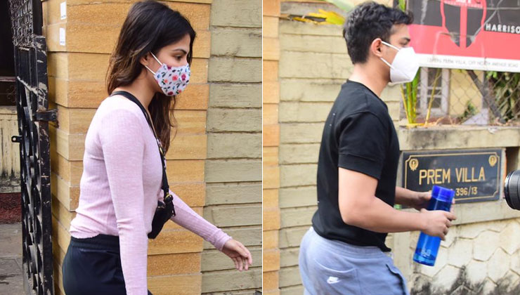 rhea chakraborty showik gym