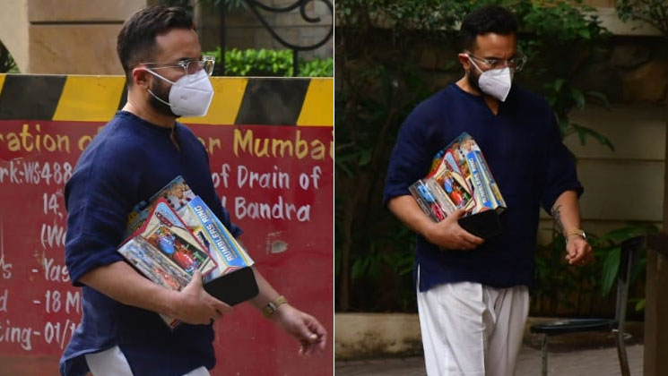 Saif ali khan gift taimur