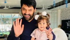 Kapil Sharma and baby Anayra say 'Hi' with a smile as they await Weekend and their cuteness will make your day