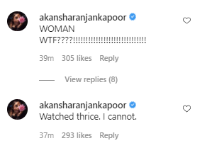 Akansha Ranjan comment on Alia Bhatt's Gangubai teaser