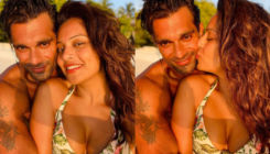 Karan Singh Grover and Bipasha Basu's latest pictures from Maldives vacation are all about hugs and kisses