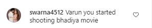 Fans comment for Bhediya
