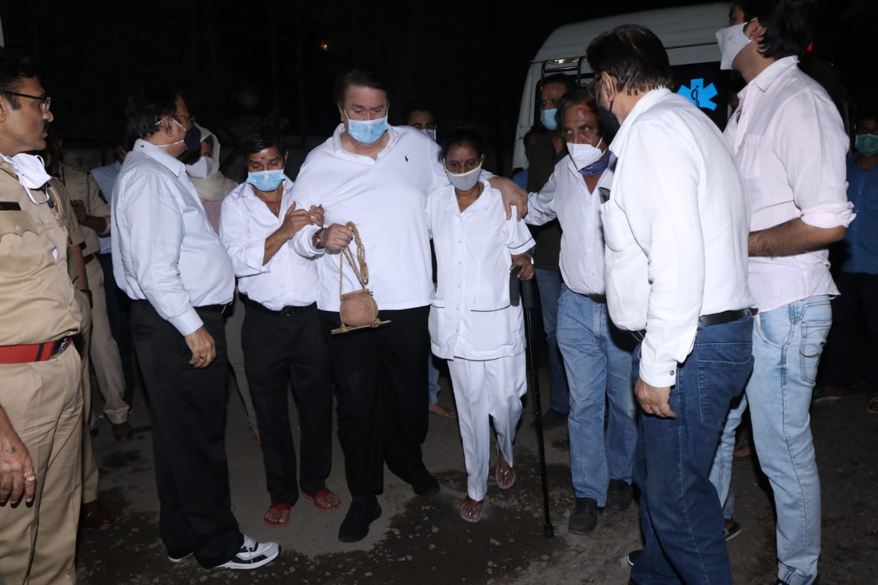 Rajiv Kapoor last rites