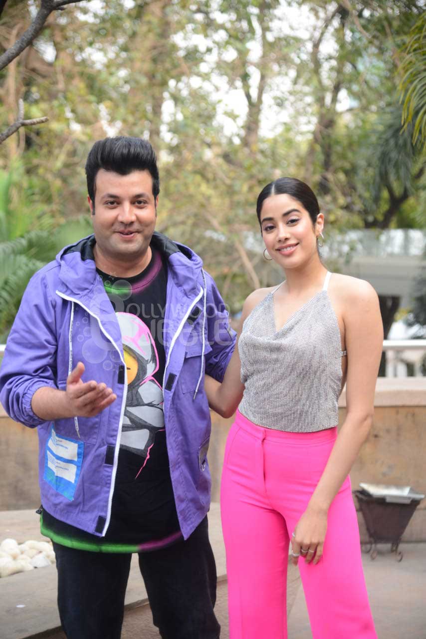 Janhvi Kapoor Roohi promotions