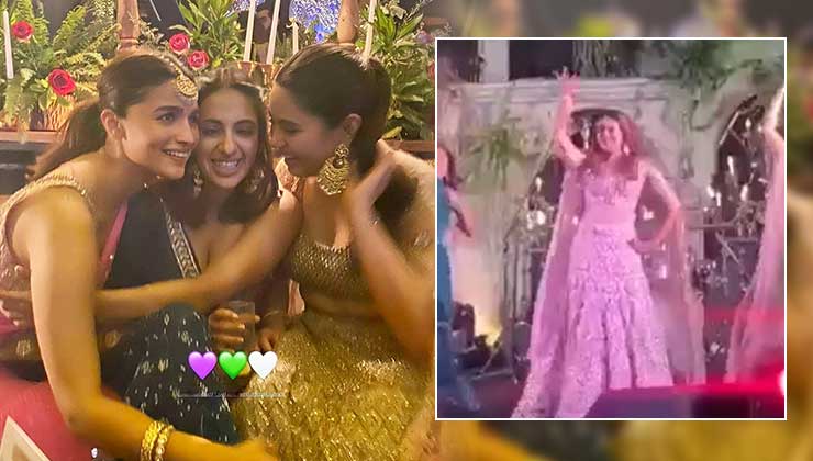 Alia Bhatt grooves to Genda Phool & Jalebi Baby at best friend's wedding;  view inside pics & videos