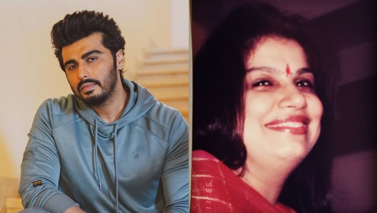 Arjun Kapoor, Mouna Shourie Kapoor