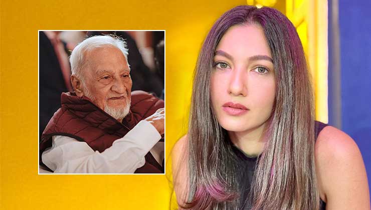 gauahar khan father death