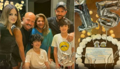 Hrithik Roshan and ex-wife Sussanne Khan come together to ring in son Hrehaan's 15th birthday; watch video