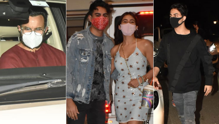 ibrahim ali khan, saif ali khan, sara ali khan