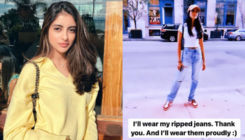 Navya Naveli Nanda poses in ripped jeans; tells Uttrakhand CM, 'Change your mentality before changing our clothes'
