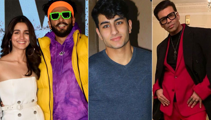 Ranveer Singh, Alia Bhatt, Karan Johar, Ibrahim Ali Khan, Sara Ali Khan