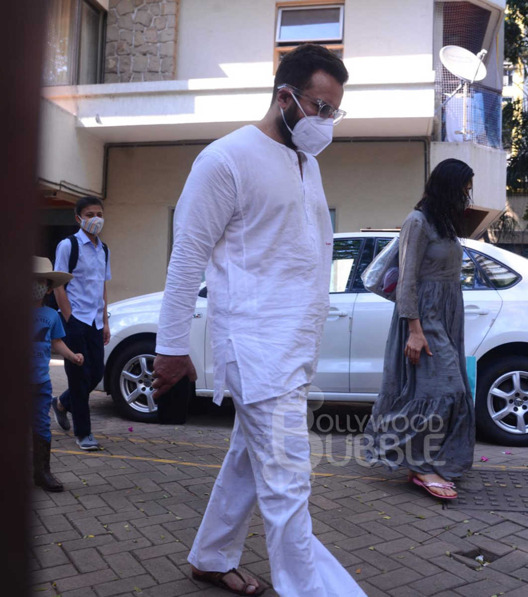Saif Ali Khan, Taimur Ali Khan, Sara Ali Khan