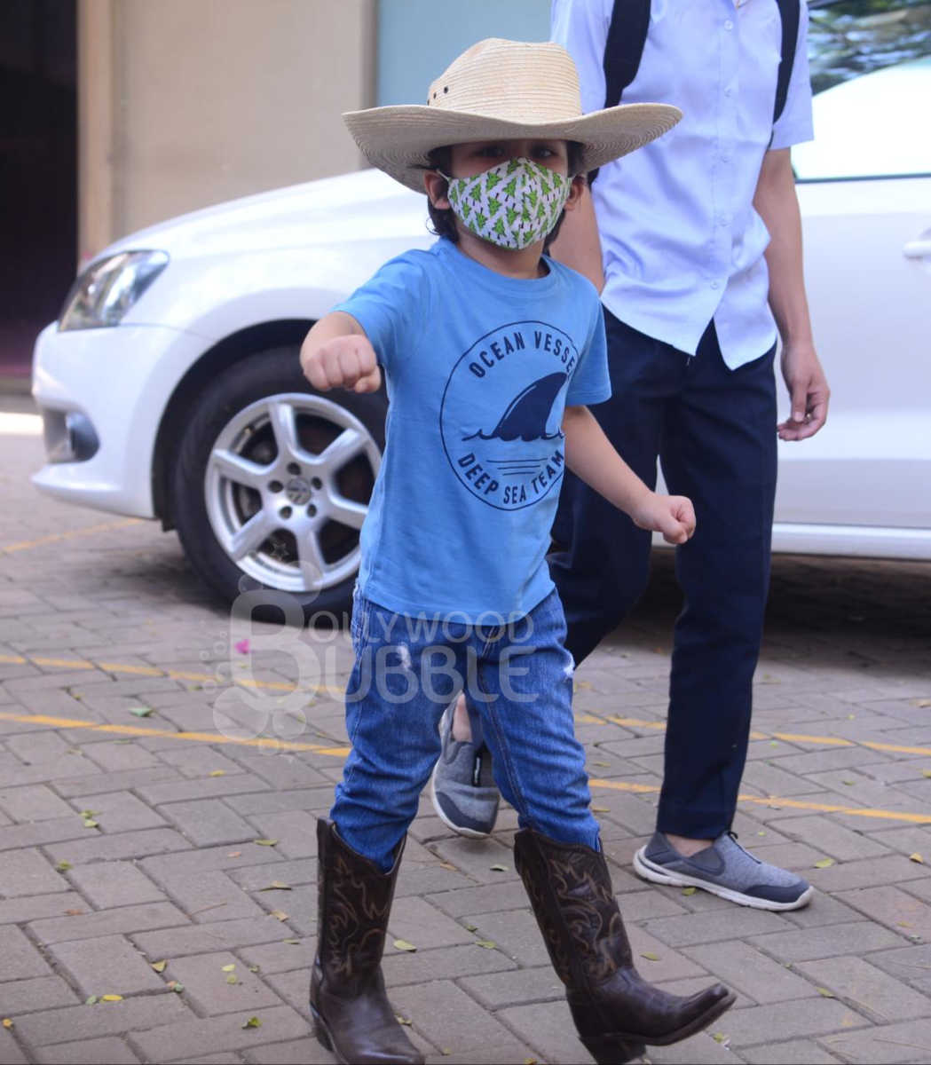 Saif Ali Khan, Taimur Ali Khan, Sara Ali Khan