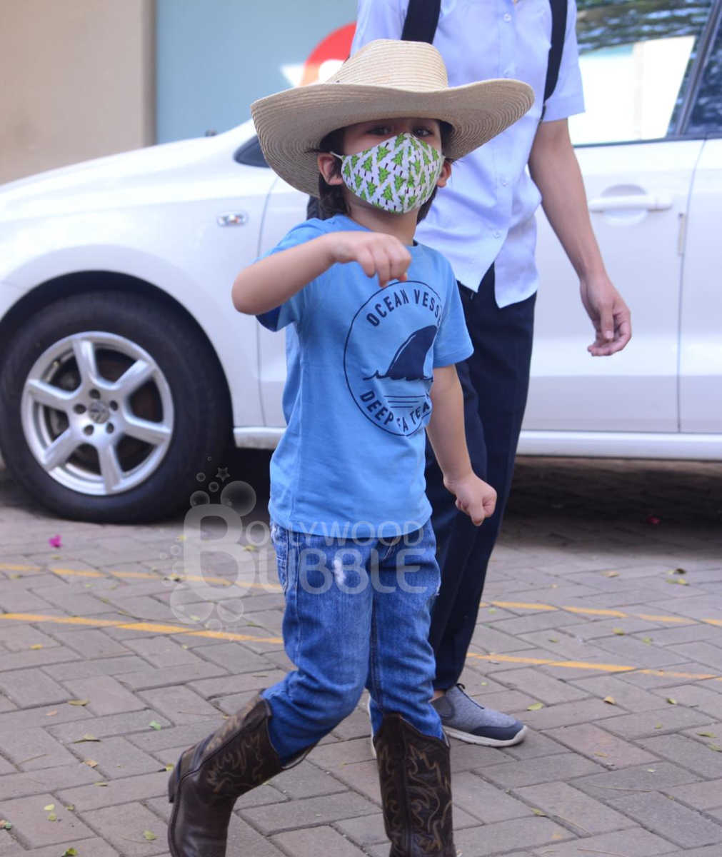 Saif Ali Khan, Taimur Ali Khan, Sara Ali Khan