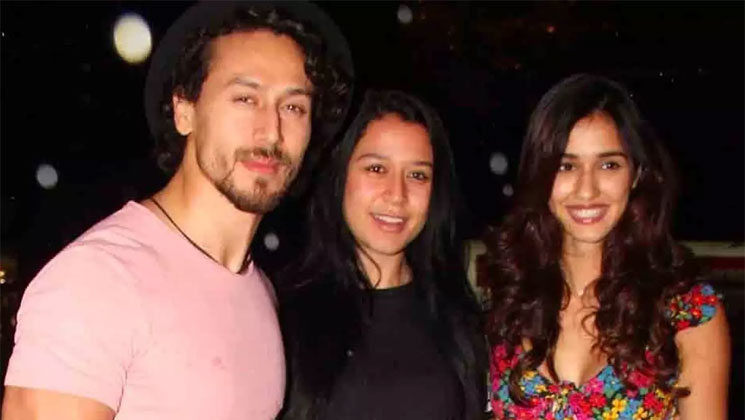 Tiger Shroff, Disha Patani, Krishna Shroff