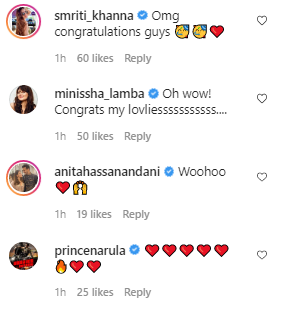 Celebs comments on Kishwer and Suyyash pregnancy