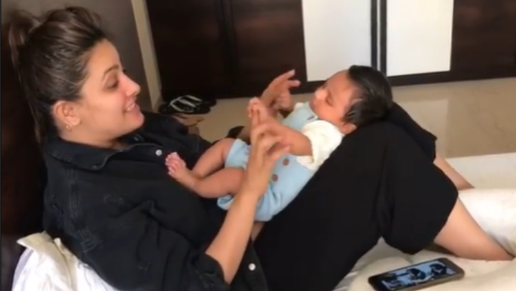 Anita Hassanandani, Aaravv Reddy, Rohit Reddy,