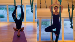 Erica Fernandes is the epitome of 'fine balance' as she nails 'aerial yoga' & leaves fans astounded; See PICS