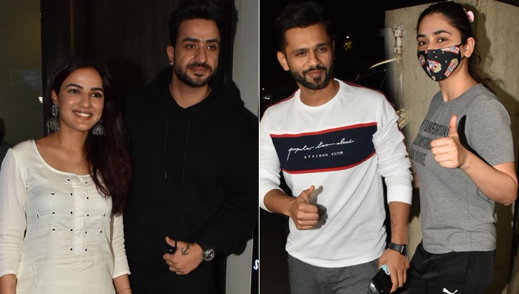 Jasmin Bhasin, Aly Goni go on a double date with Rahul Vaidya and Disha Parmar yet again