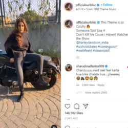 Sharad Malhotra comments on Surbhi Chandna's latest video 