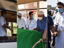 Gauahar Khan father funeral, Zaid Darbar