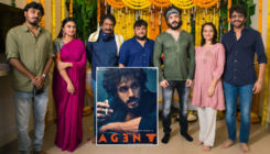 Agent: On Akhil Akkineni's birthday, first look poster unveiled; Nagarjuna and Amala Akkineni grace the launch event