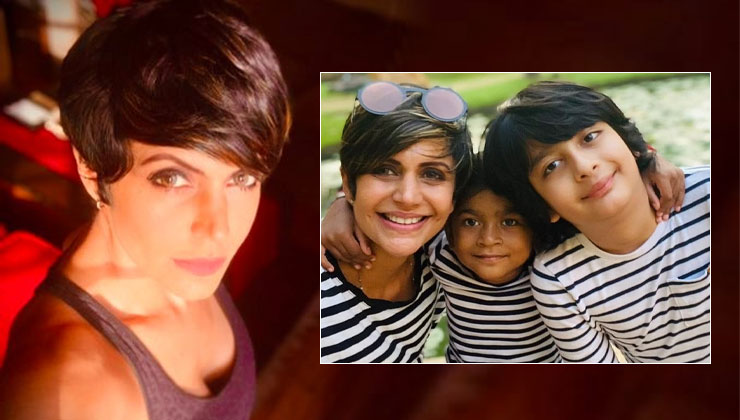 Mandira Bedi, Mandira Bedi daughter, Mandira Bedi children