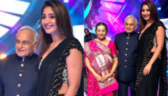 Indian Idol 12: Pop sensation Dhvani Bhanushali meets her idol the veteran composer Anandji ;view pics