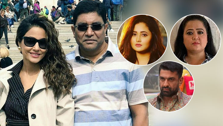 hina khan father death celebs mourn
