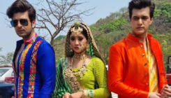YRKKH: Shivangi Joshi, Mohsin Khan, Karan Kundrra don ethnic outfits in BTS pics; A new twist on its way?