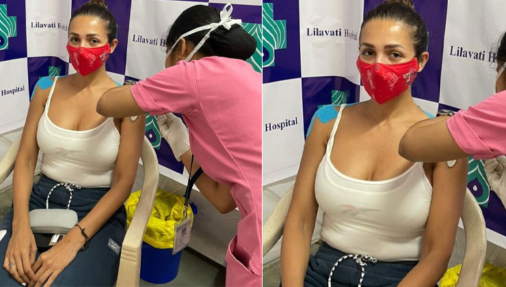 Malaika Arora, Malaika Arora covid vaccine