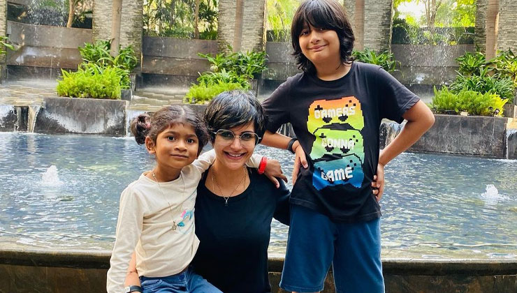 Mandira Bedi, Mandira Bedia daughter